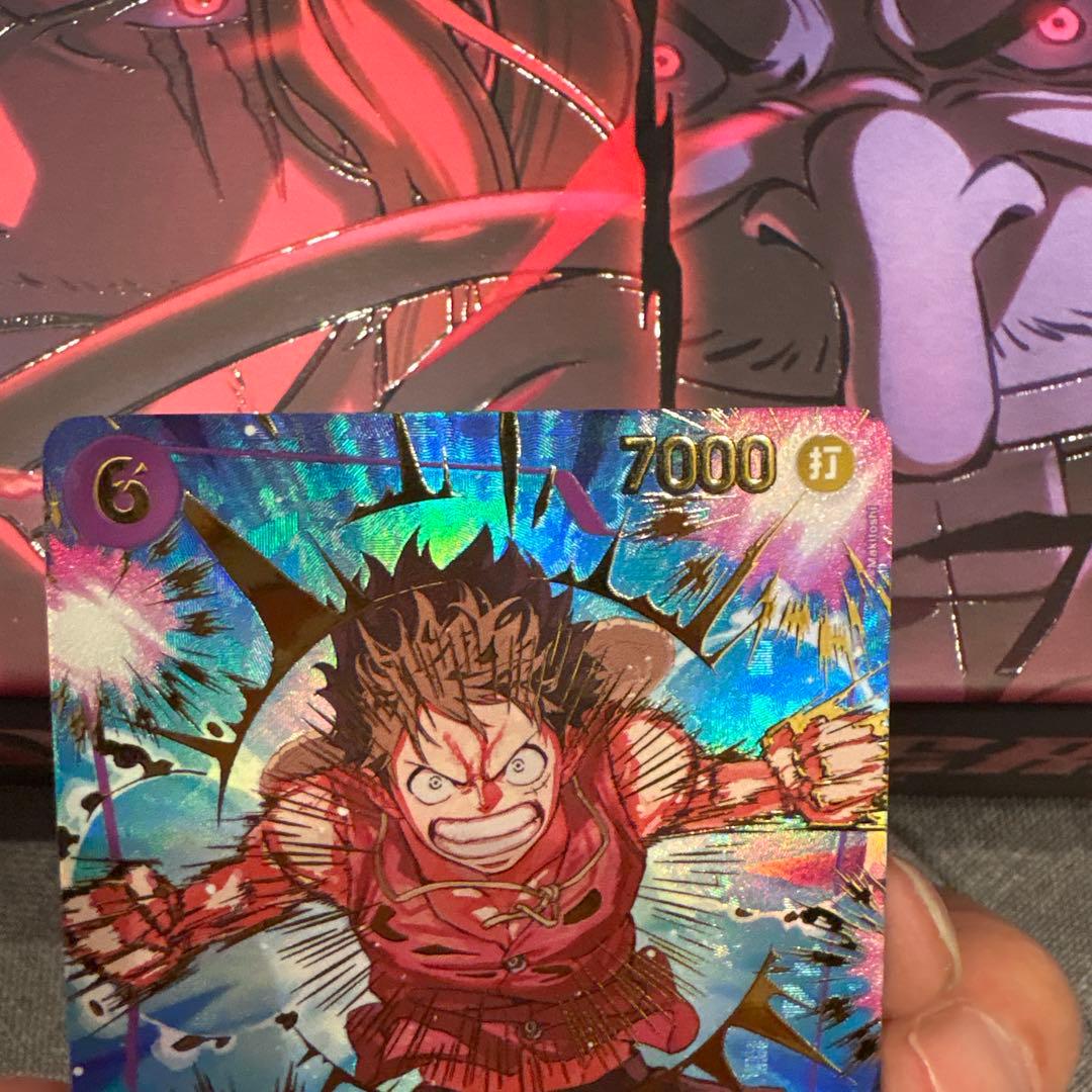 モンキー・D・ルフィ　ワンピースカード　ザベスト2 sp パラレル