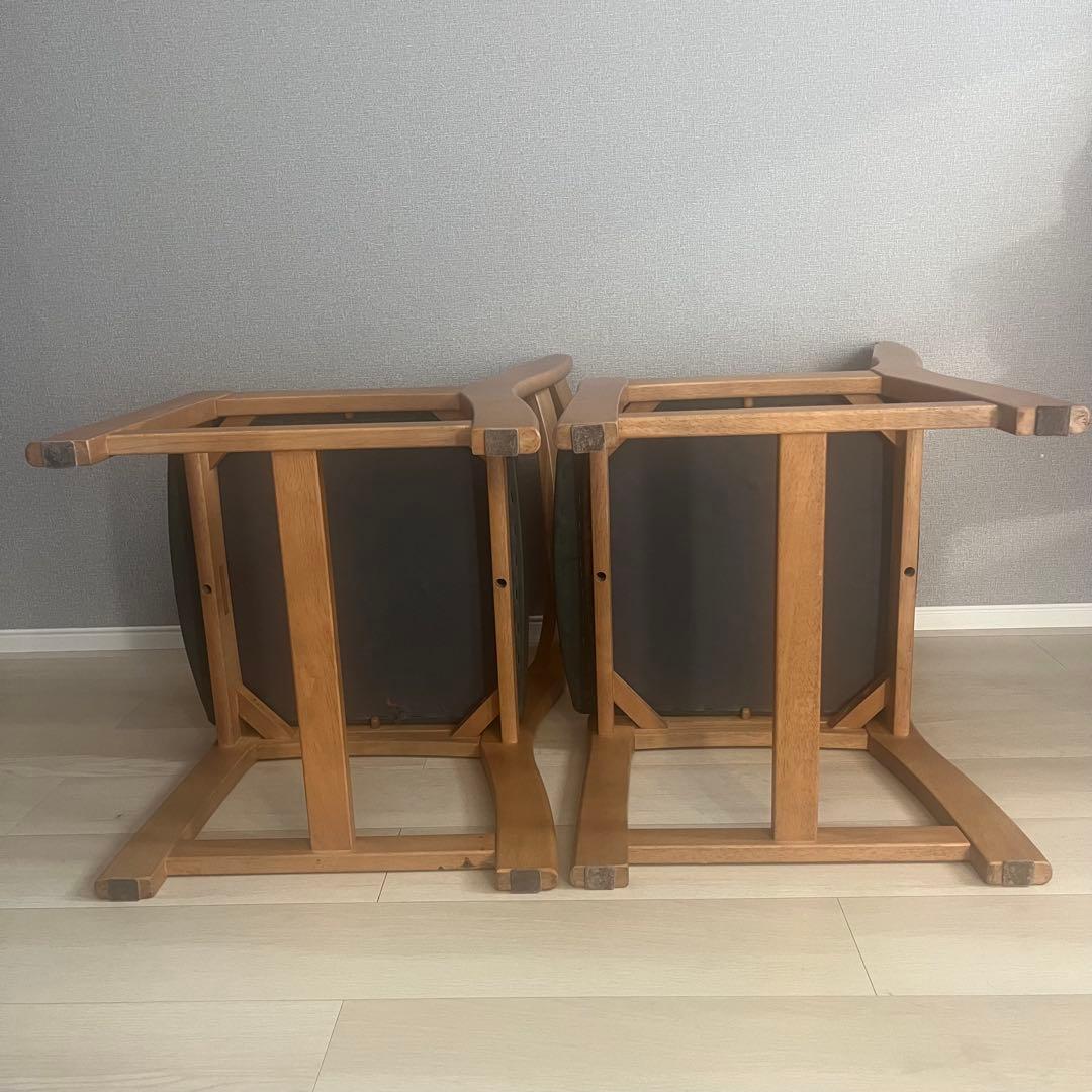 カリモク家具 karimoku ルスティックダイニングチェア2脚