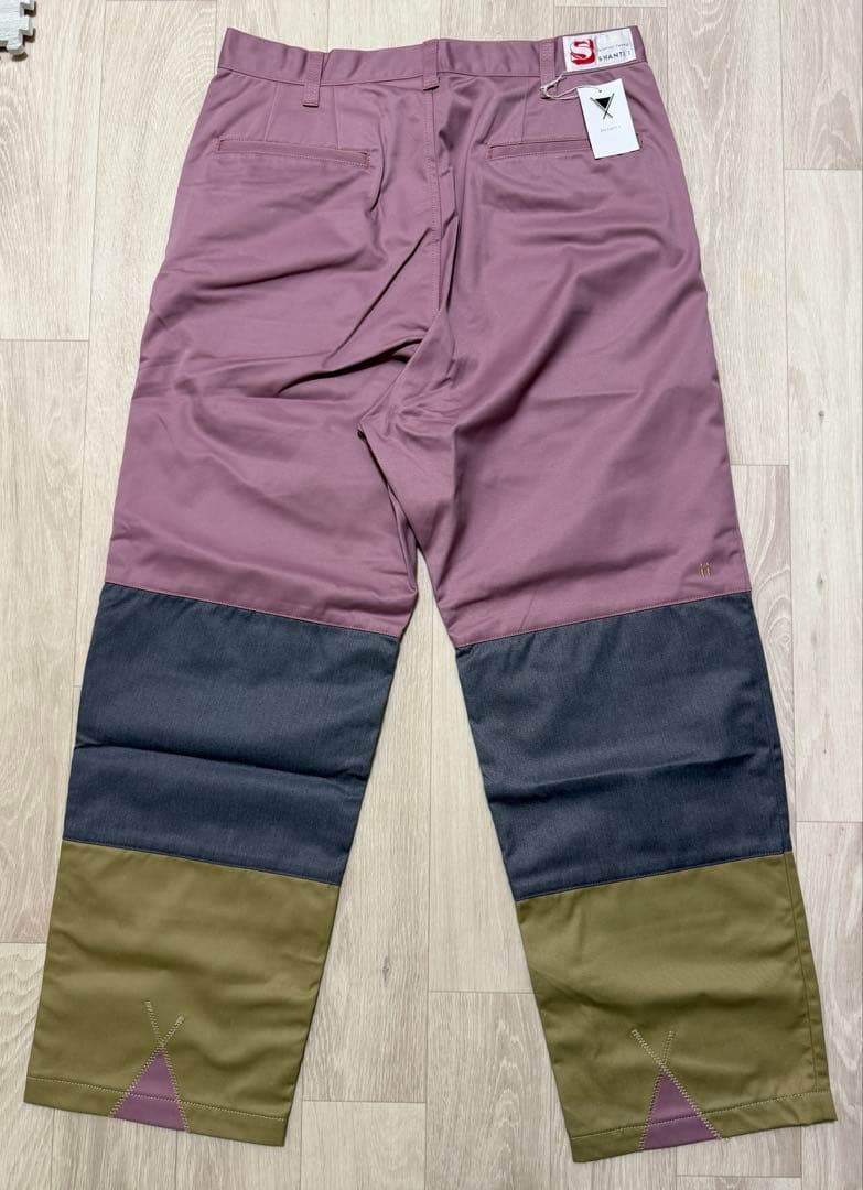 Shantii パンツ ピンク 杢グレー ベージュ L-Regular 新品