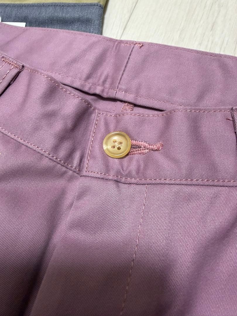 Shantii パンツ ピンク 杢グレー ベージュ L-Regular 新品