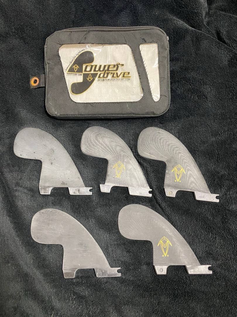 Qさん専用FCS2 パワードライブ　5フィン　サーフィン　トライフィン　クアッド