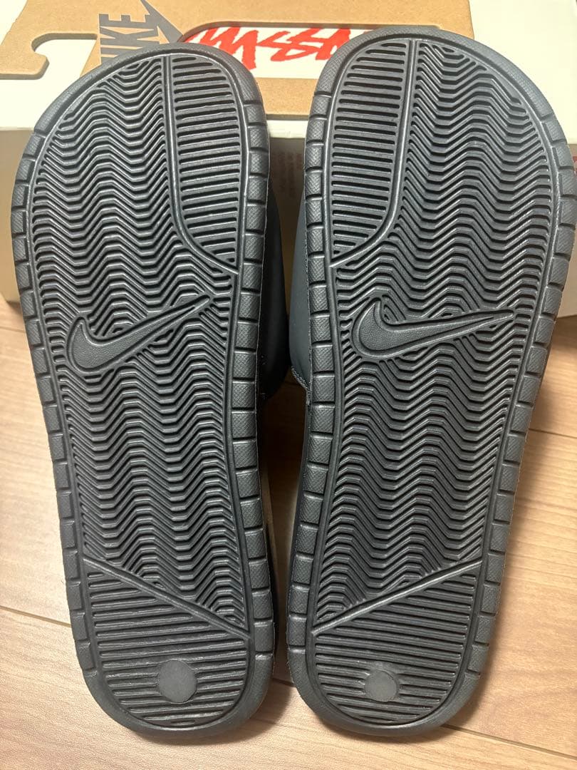 Nike Stussy コラボ サンダル ブラック