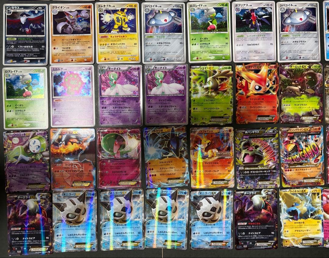 ex adv pcg xy sc dp キラ　ホロ　まとめ売り　64枚