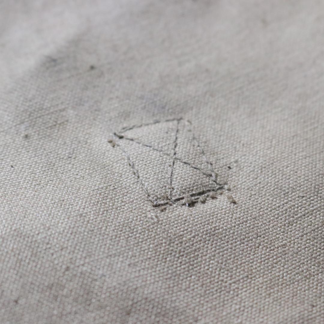 B1345 当時物 旧日本軍 雑嚢 バック ミリタリー 蔵出し うぶだし 時代物