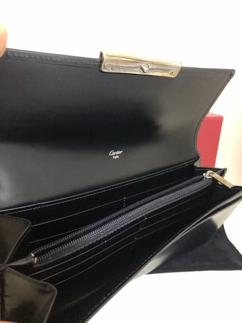 【美品】直営店購入Cartier カルティエ ラブシリーズ 長財布 黒
