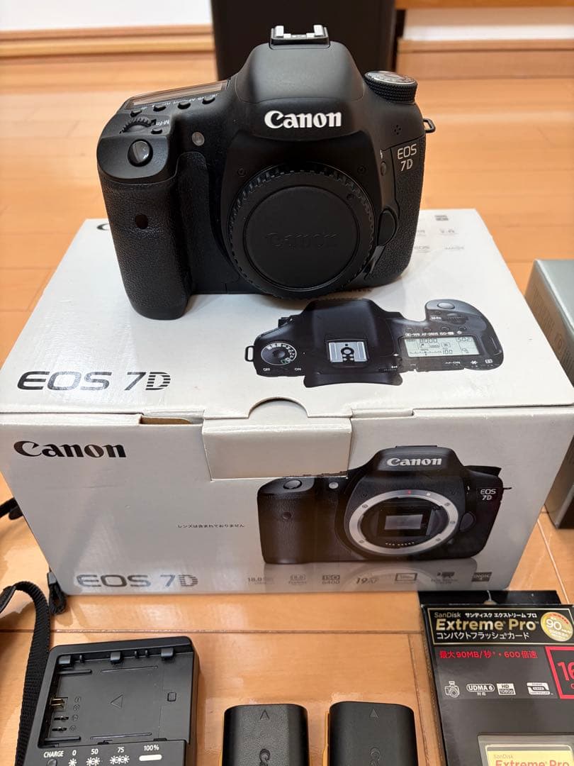 新年値引！美品！Canon EOS7D レンズ　付属品多数