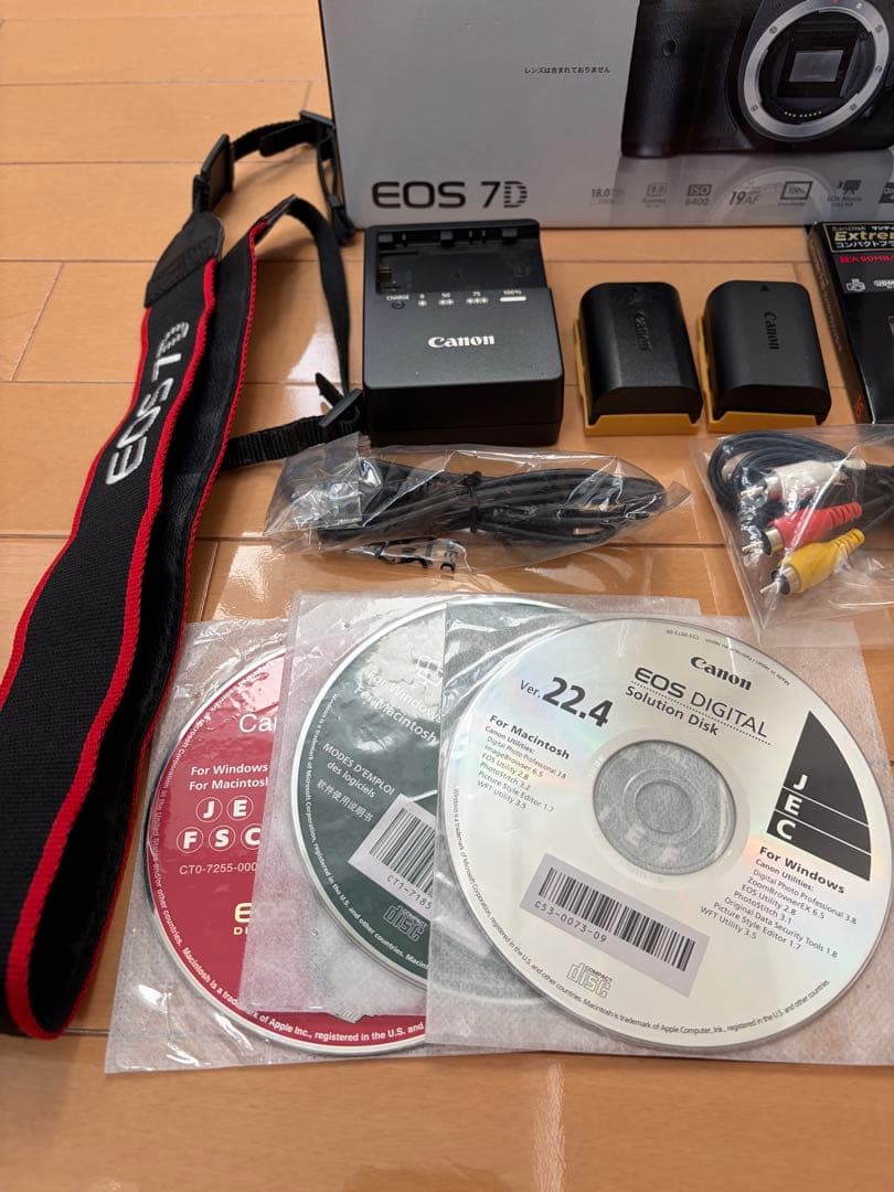 新年値引！美品！Canon EOS7D レンズ　付属品多数