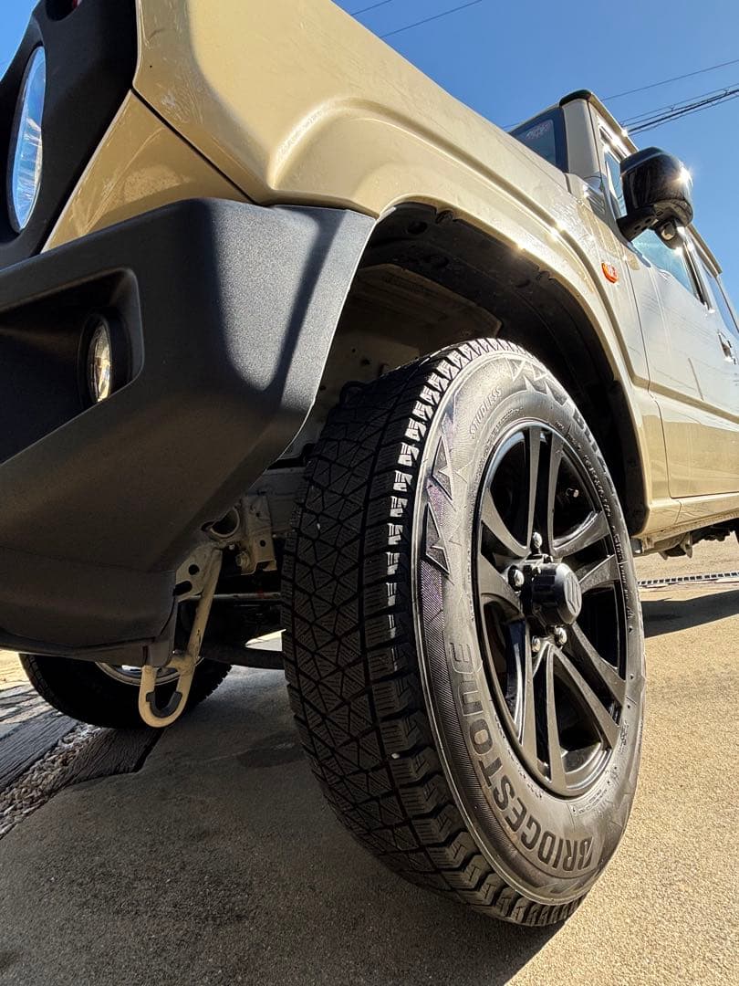 ブリザックDM-V2 ジムニー スタッドレスタイヤホイールブリヂストン16インチ