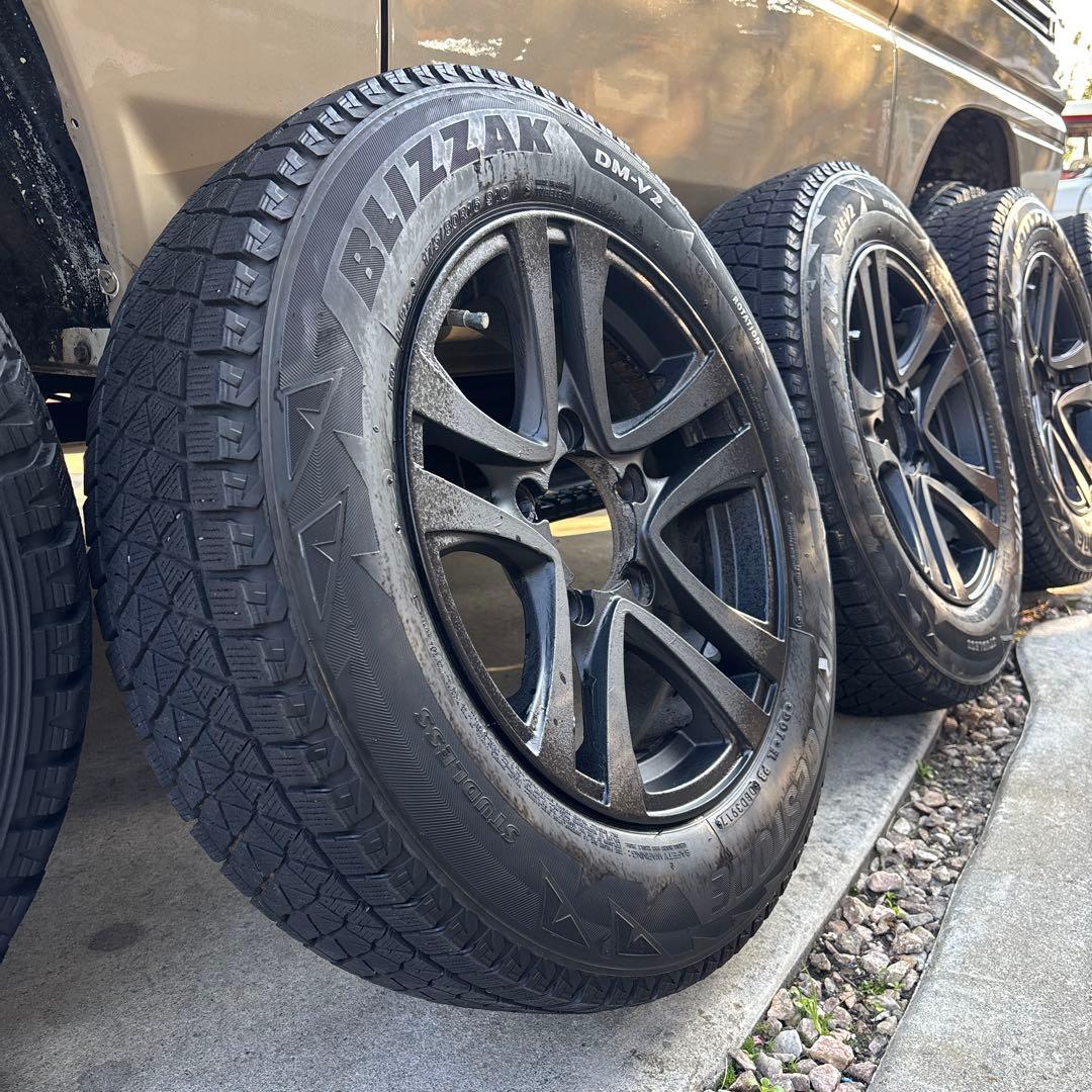 ブリザックDM-V2 ジムニー スタッドレスタイヤホイールブリヂストン16インチ