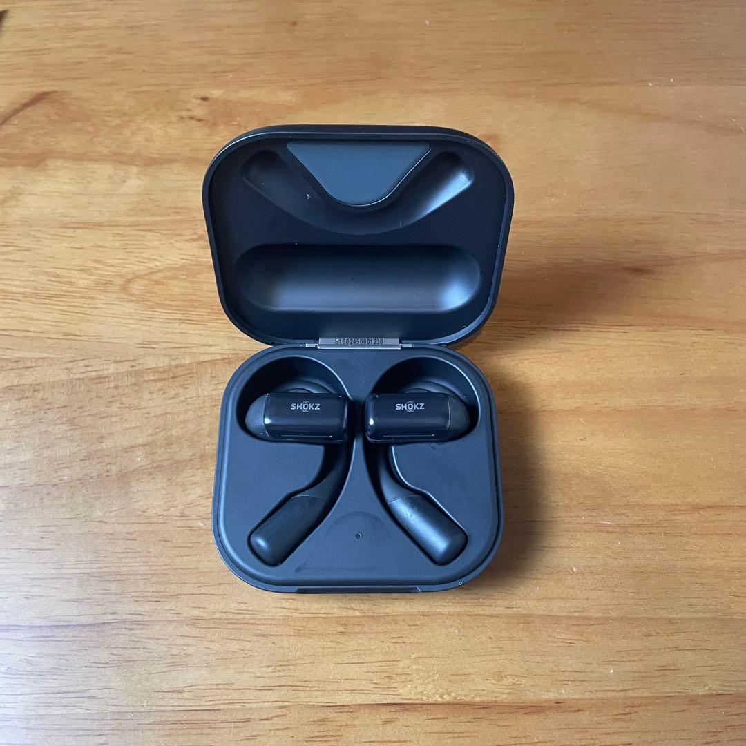 Shokz OpenDots ショックス　オープンドッツ　ブラック