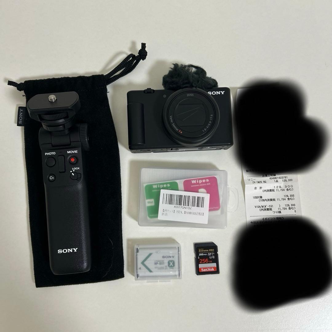 未使用　SONY VLOGCAM ZV-1Ⅱ シューティンググリップキット
