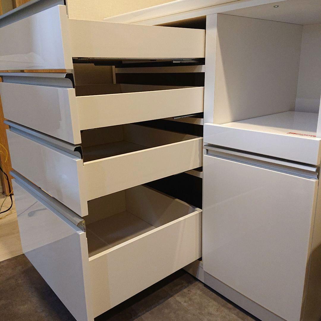 送料込 ニトリ キッチンカウンター レジューム 90