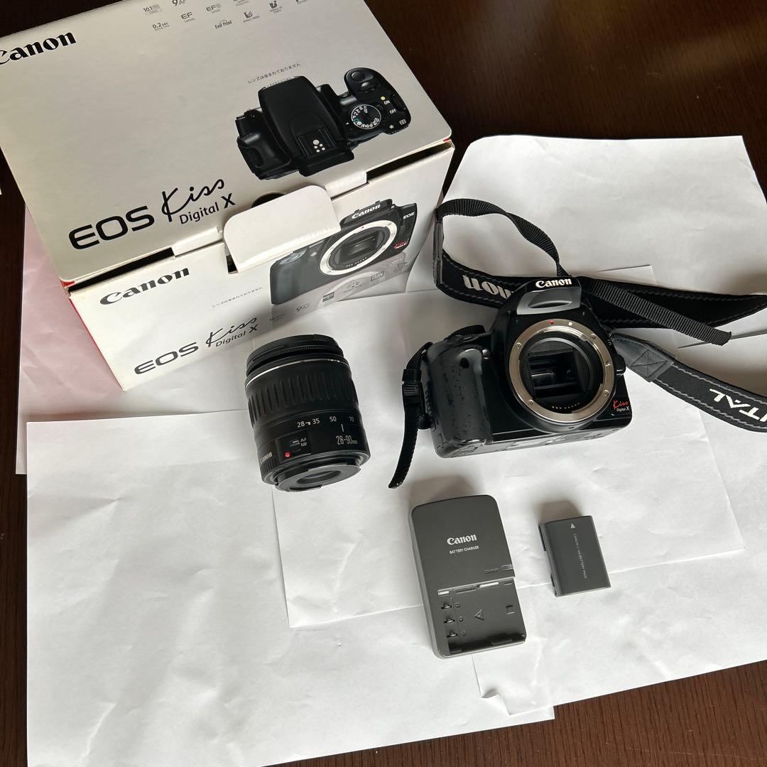 Canon EOS kiss Digital X デジタル一眼レフ ジャンク品