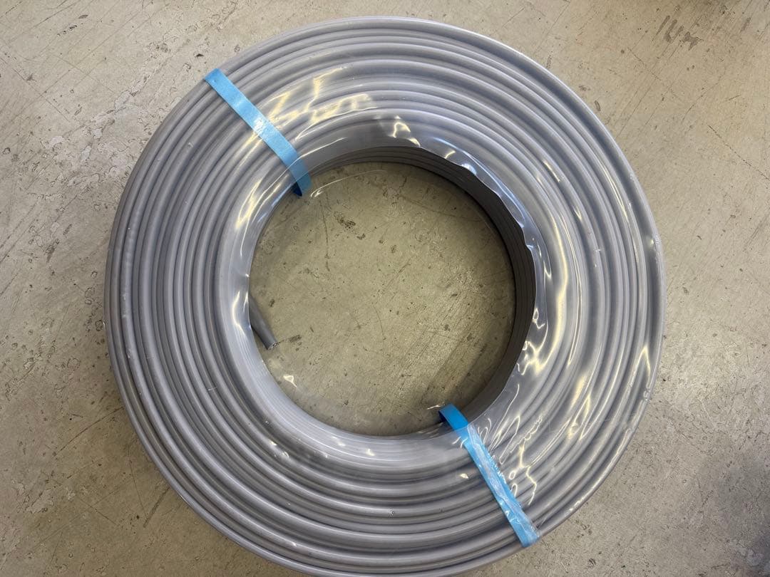 カワイ電線株式会社VVF2.0-3c 100m 赤、白、黒