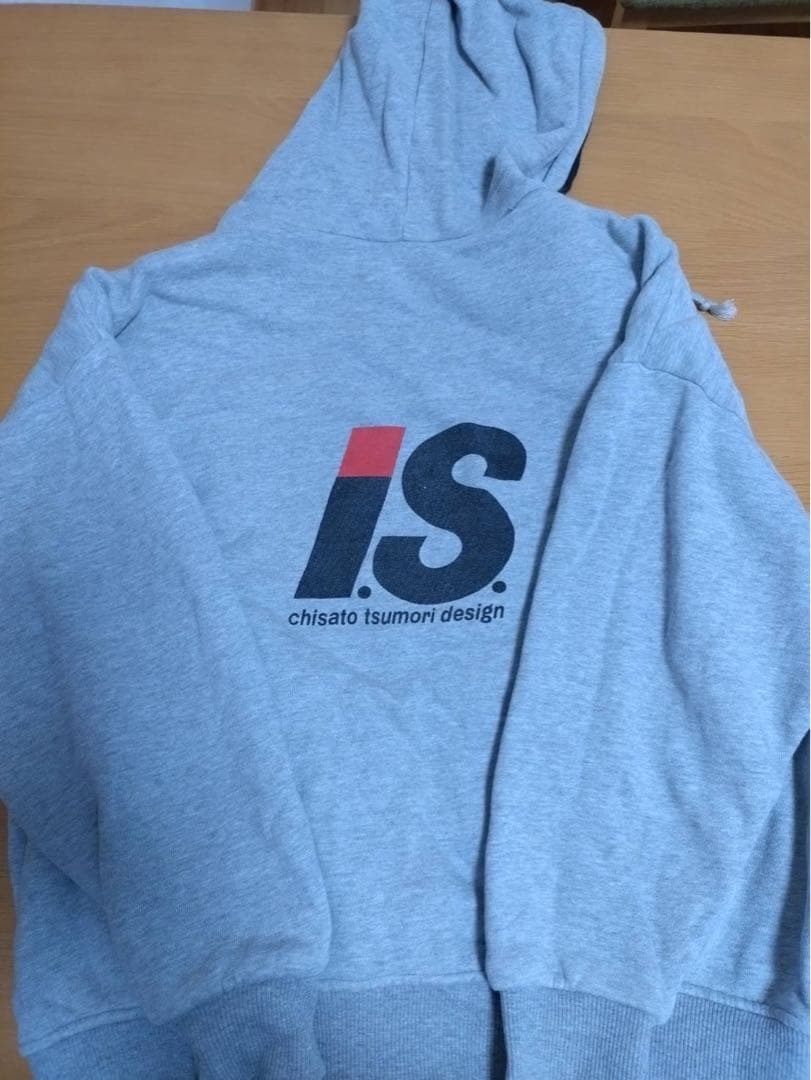 【レア】80sイッセイミヤケ✕ツモリチサトIS リバーシブルパーカー 黒×グレー