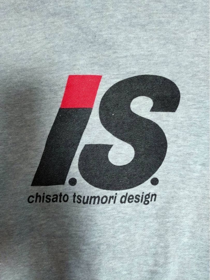 【レア】80sイッセイミヤケ✕ツモリチサトIS リバーシブルパーカー 黒×グレー