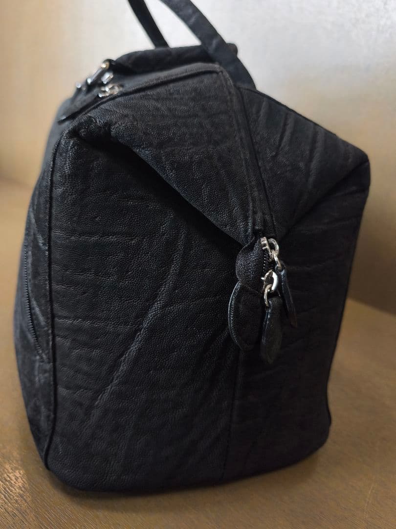 エレファントレザー/像革　ボストンバッグ