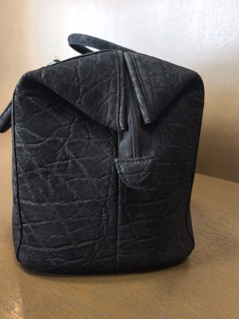 エレファントレザー/像革　ボストンバッグ