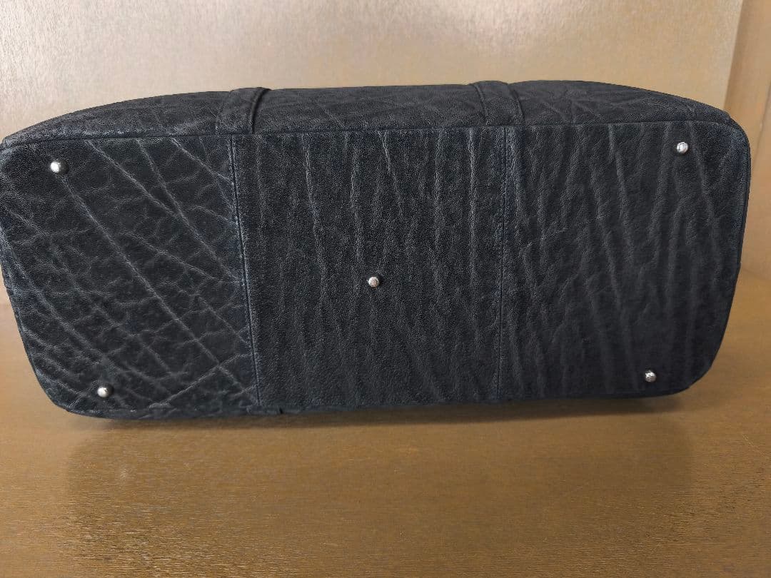 エレファントレザー/像革　ボストンバッグ