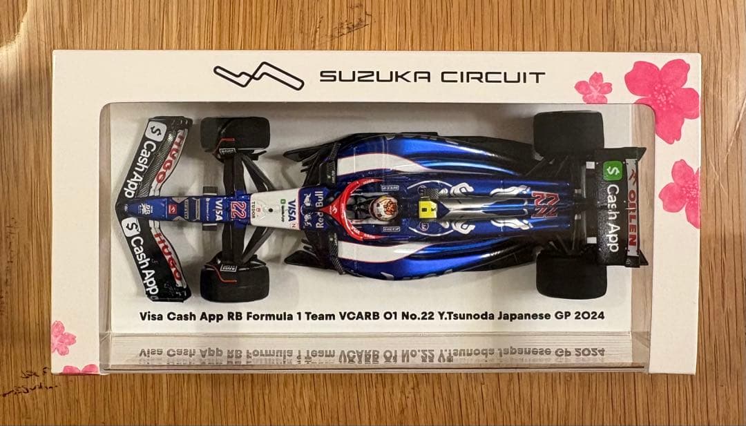 Spark 1/43 VCARB01 2024 日本GP 鈴鹿別注　角田裕毅