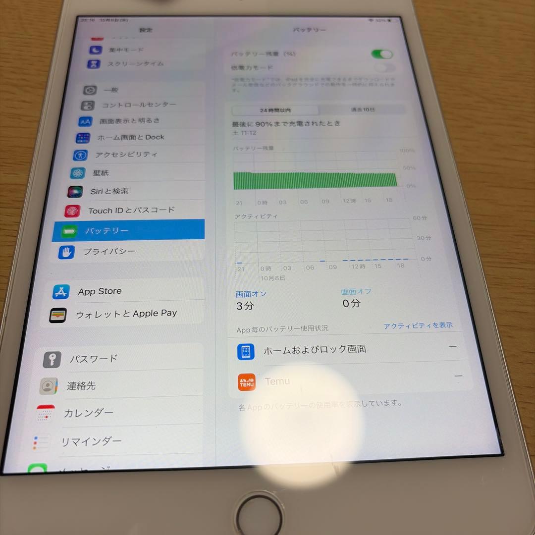 iPad本体 iPad mini 4