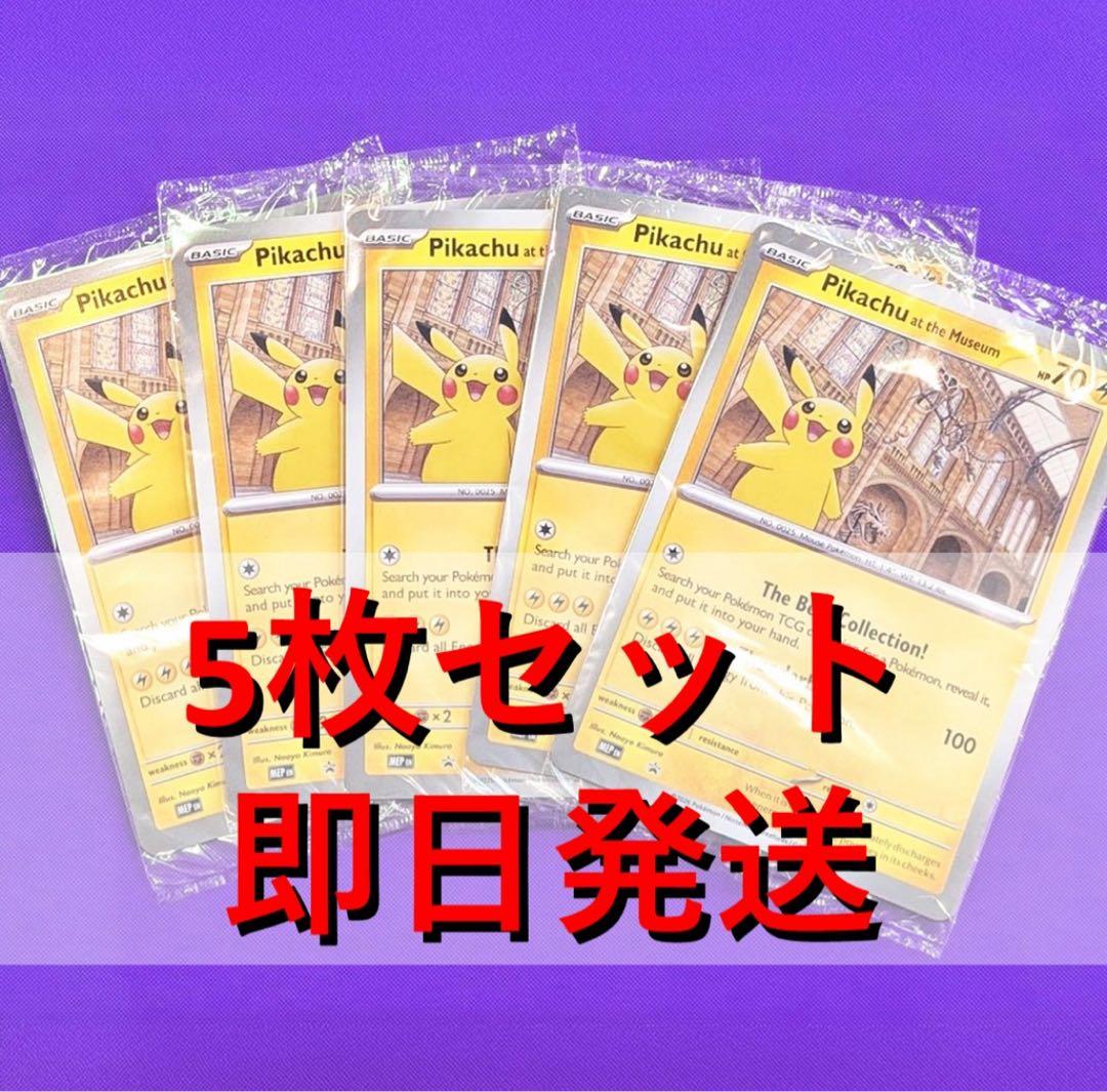 ピカチュウ at the Museum 5枚セット 自然史博物館 ロンドン