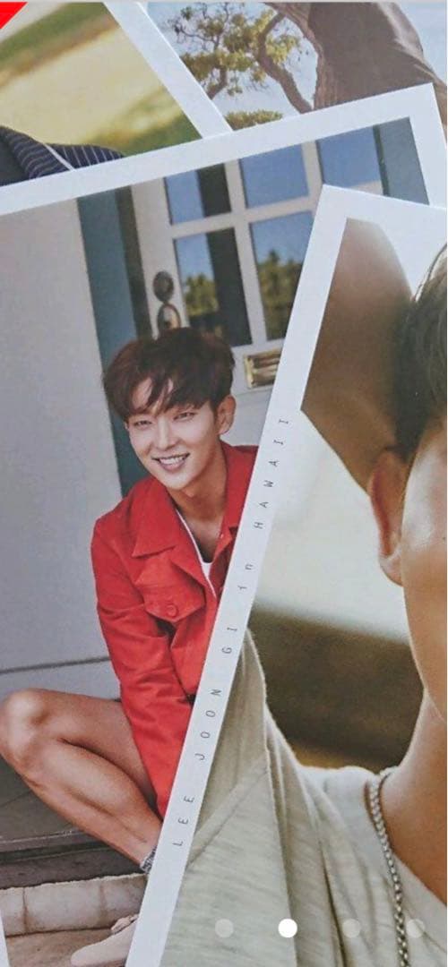 ゆい超美品・韓流　LEE JOON GI イジュンギ公式ハワイ限定写真集