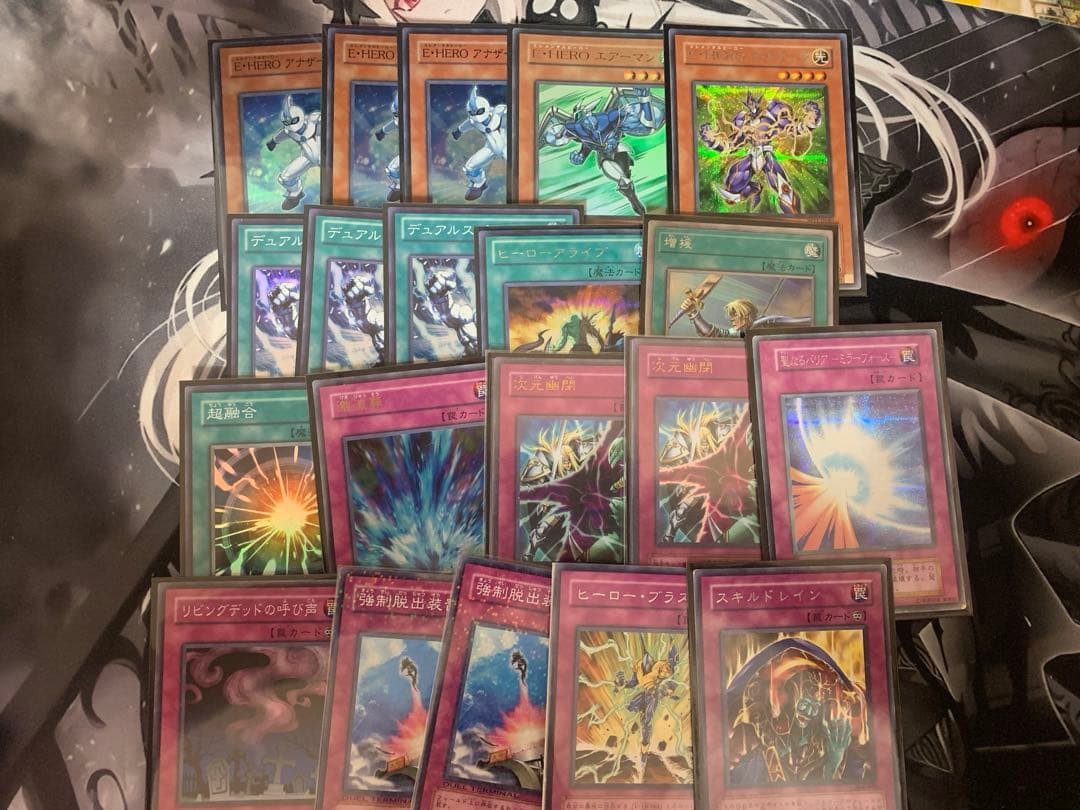 遊戯王 1103 HERO 高レアリティ デッキ パーツ