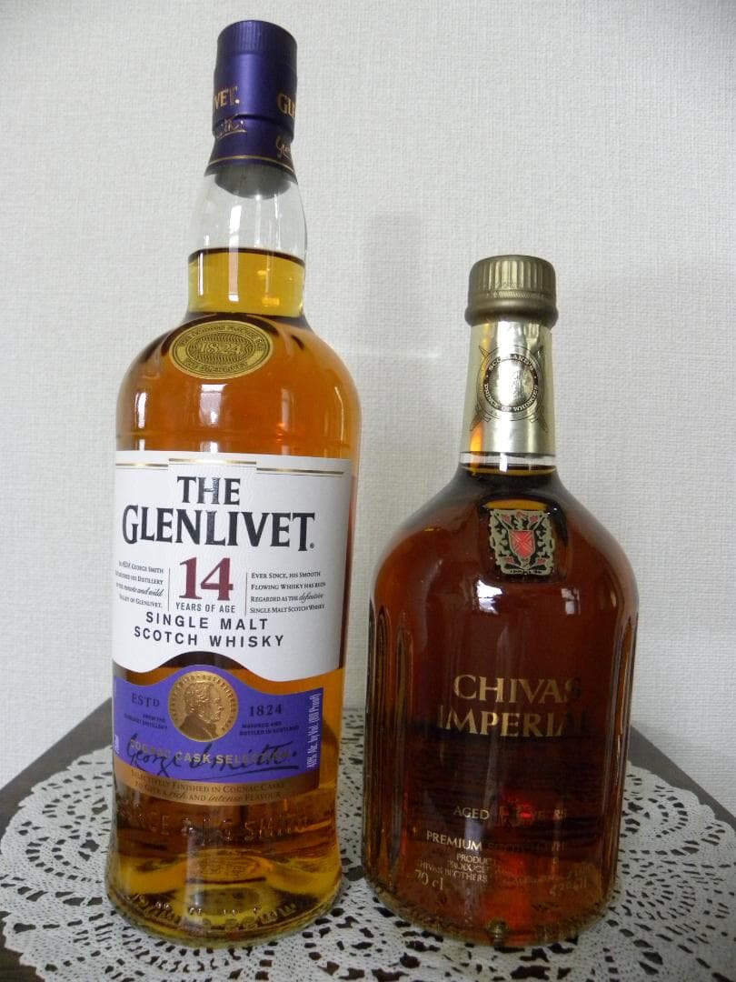 スコッチウイスキー (THE GLENLIVET・CHIVAS)