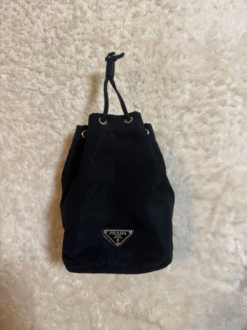 PRADA 巾着バッグ 極美品