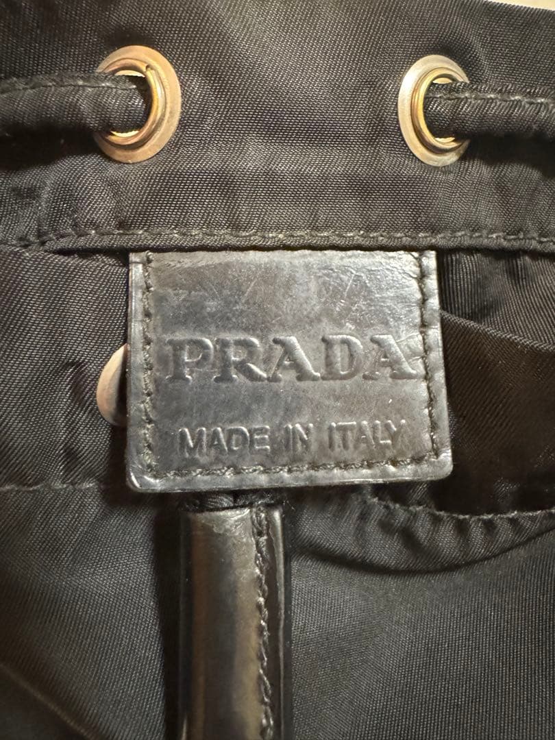 PRADA 巾着バッグ 極美品
