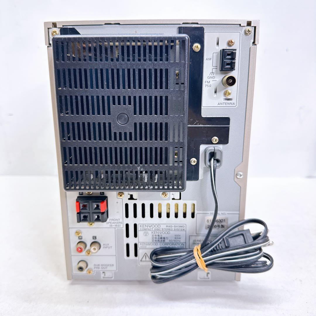動作OK　ケンウッド　オールインワンコンポ　RXD-SV3MD　021