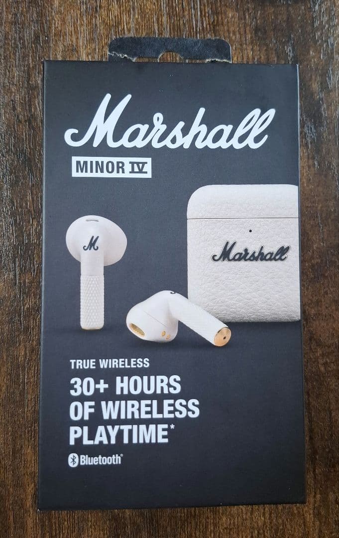 s*r様 Marshall Minor IV Cream ワイヤレスイヤホン