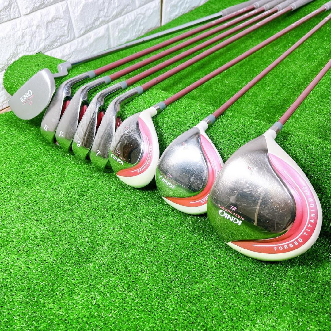 レディース ゴルフクラブ8本セット 人気 キャディバッグ キャロウェイ 初心者