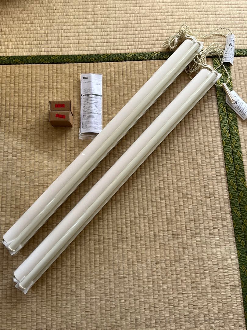 ロールスクリーン ホワイト 2本セット NT-1 未使用