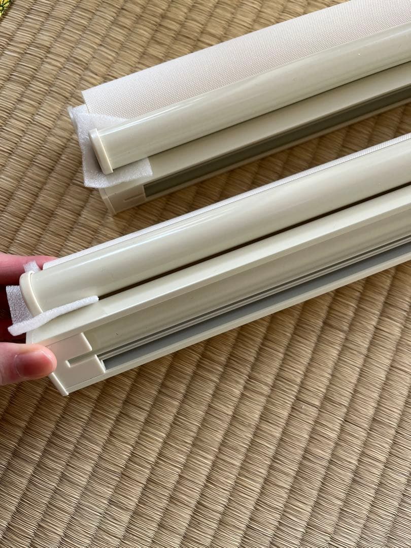 ロールスクリーン ホワイト 2本セット NT-1 未使用