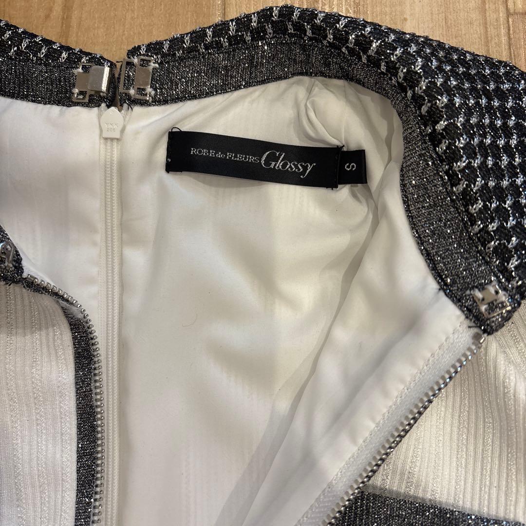 グロッシー ミニドレス