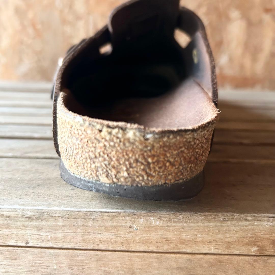 BIRKENSTOCK Boston 41 ブラウン レザー ボストン