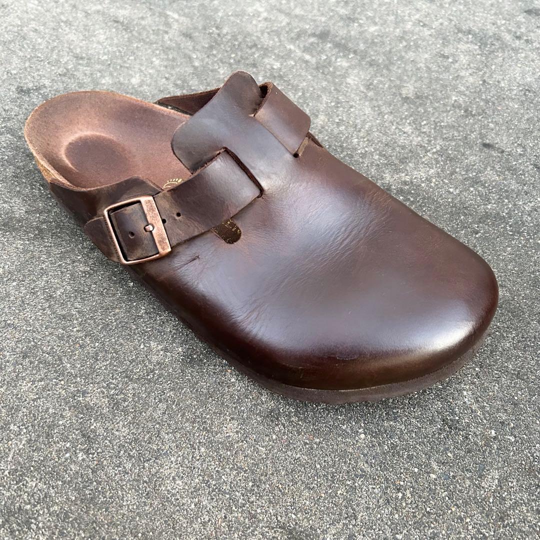 BIRKENSTOCK Boston 41 ブラウン レザー ボストン