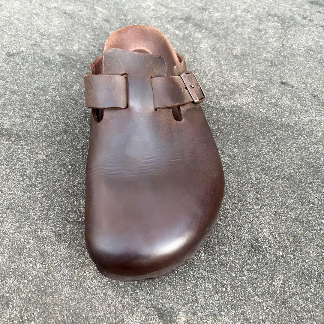 BIRKENSTOCK Boston 41 ブラウン レザー ボストン