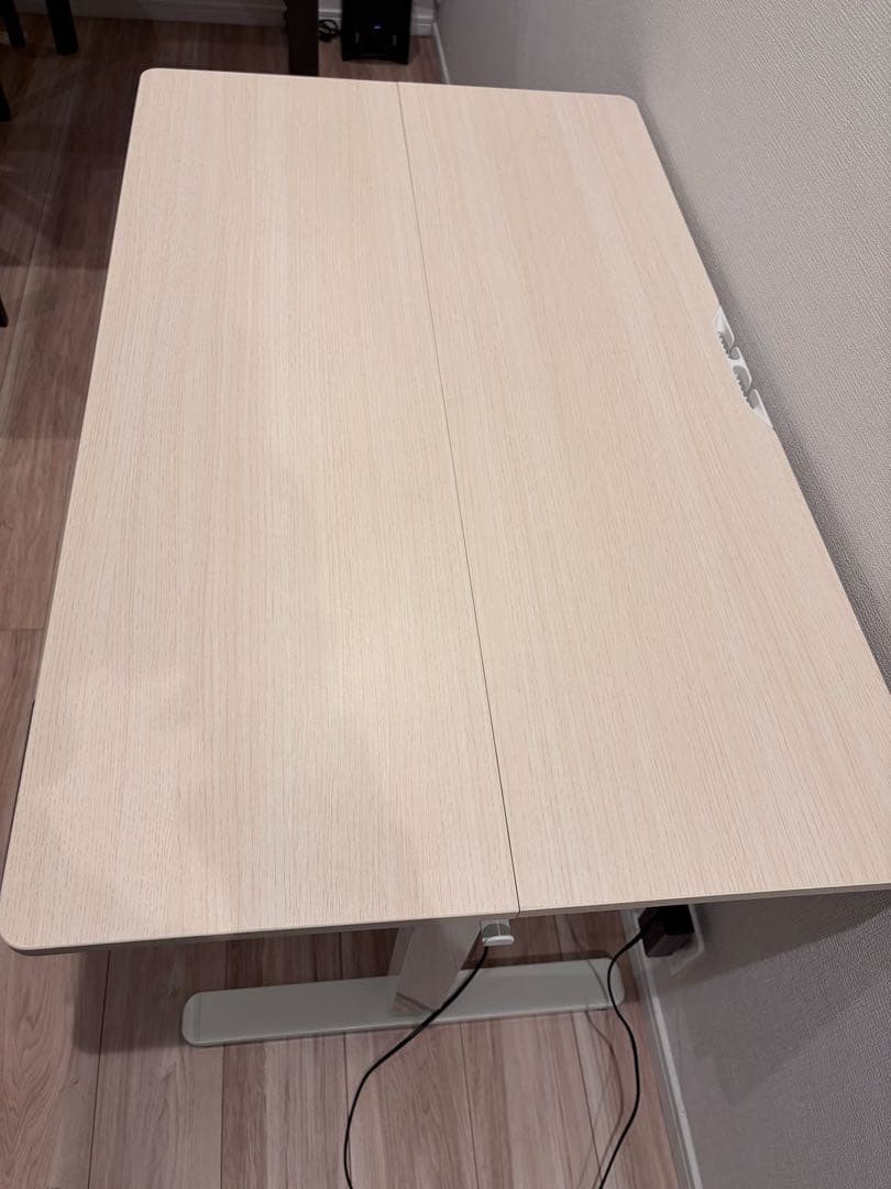電動 オフィスワークテーブル 昇降式デスク スタンディングデスク　100×60