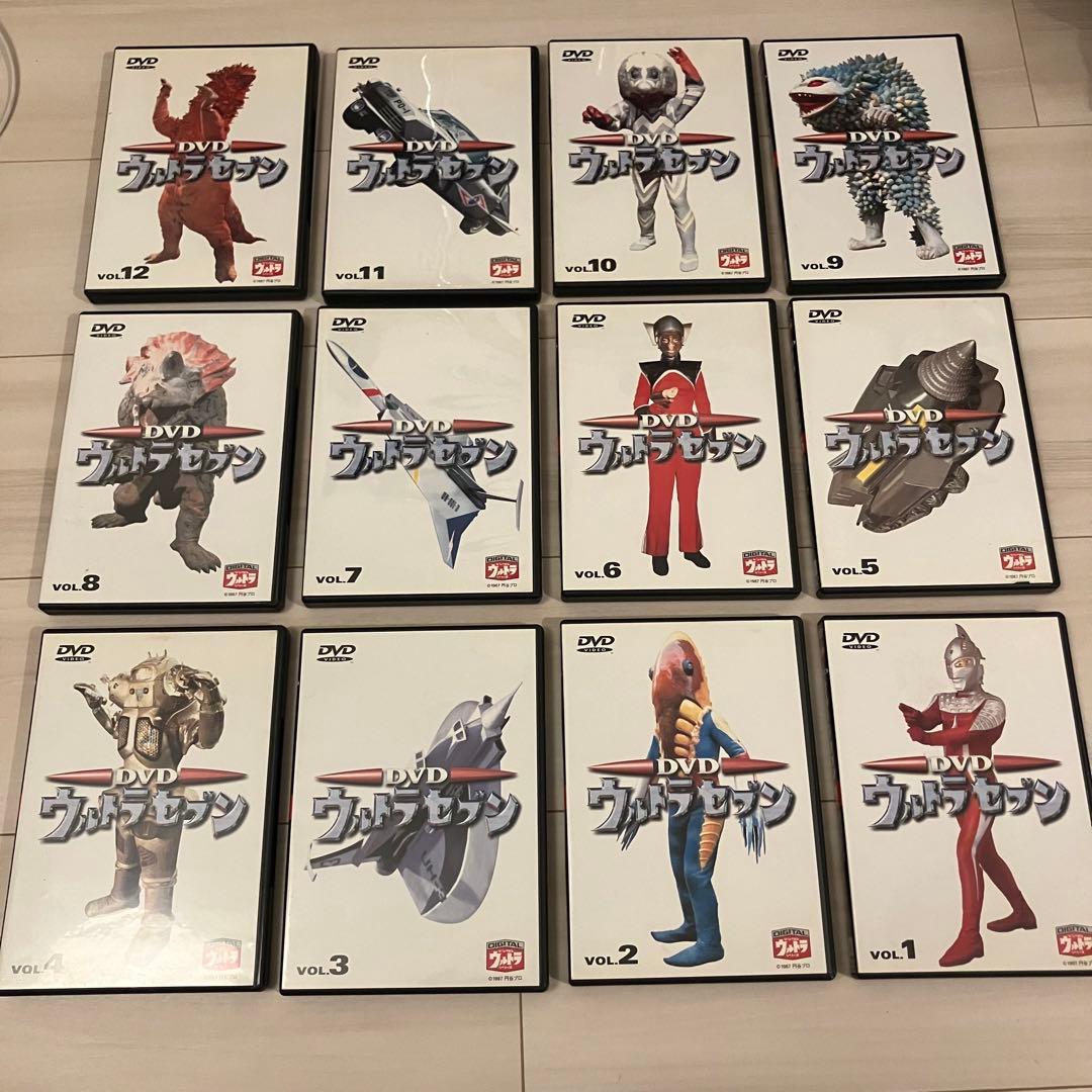 ウルトラマン セブン DVD 全12巻セット