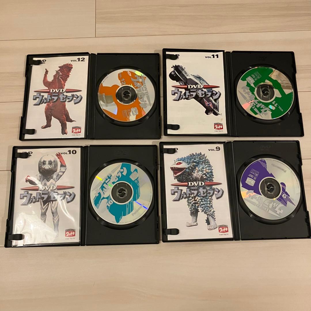 ウルトラマン セブン DVD 全12巻セット