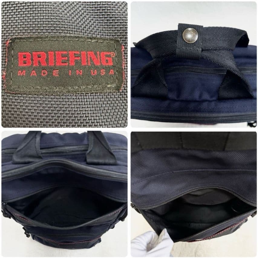 美品✨BRIEFING ブリーフィング リュック ディープシー ネイビー メンズ