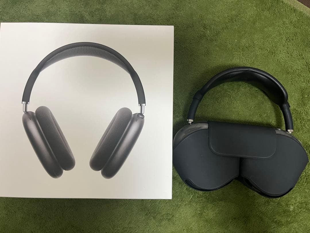Airpods Max スペースグレイ　ケース付　箱付き