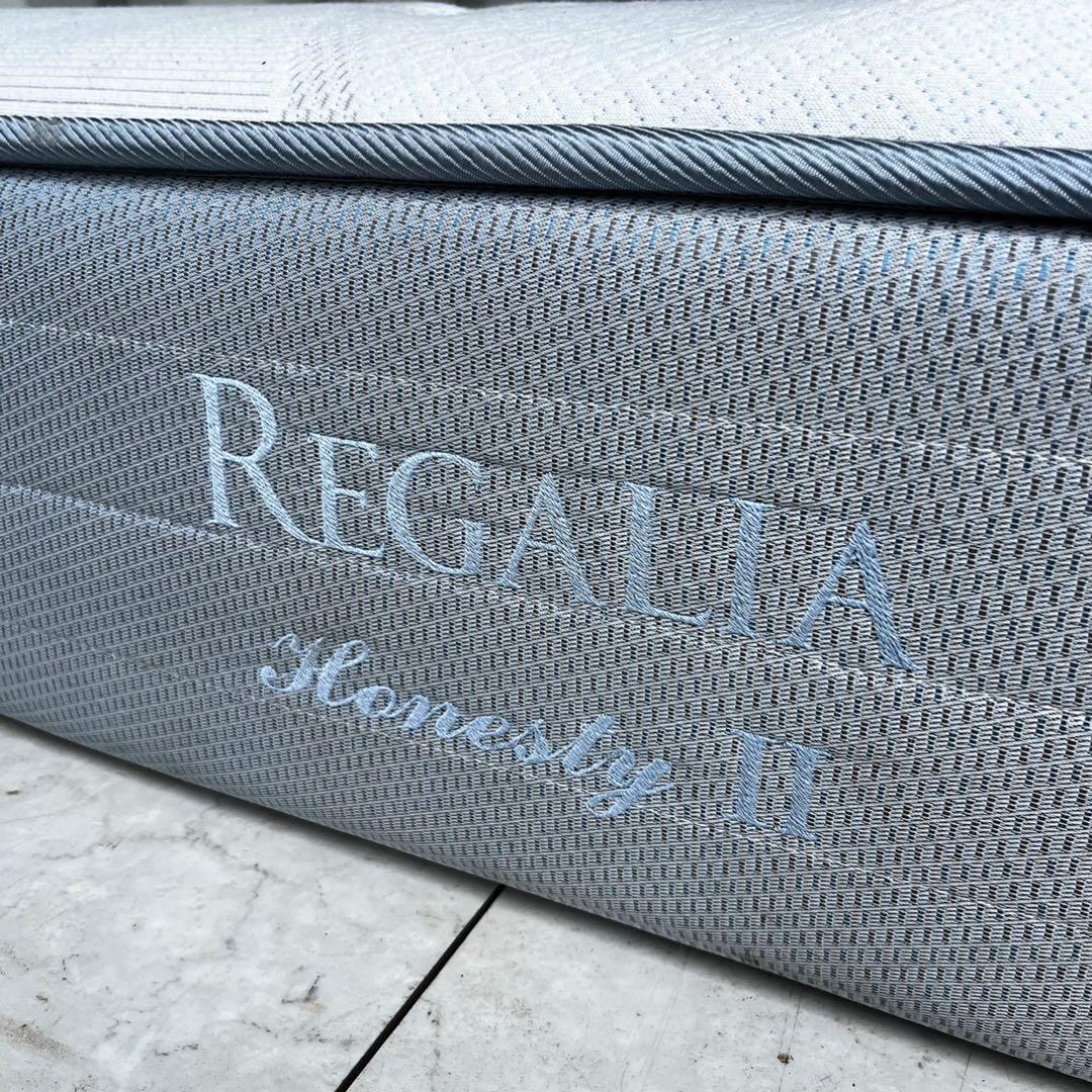 取付無料！大塚家具 キングスダウン レガリア オネスティ2 セミダブルマットレス