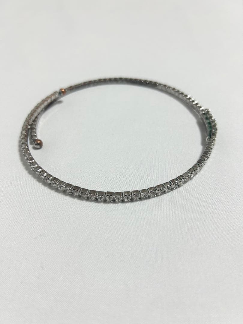 【美品】MIU MIU(ミュウミュウ) カチューシャ レディース　シルバー