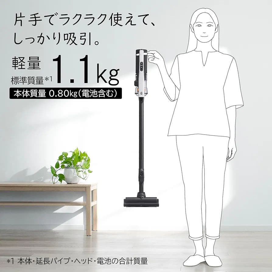 【新品未使用】HITACHI スティッククリーナー PV-BL1C4W