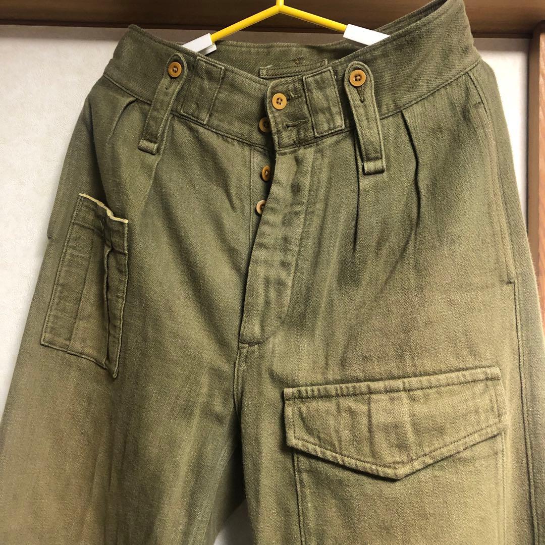 ナイジェルケーボン　ブリティッシュアーミーパンツ