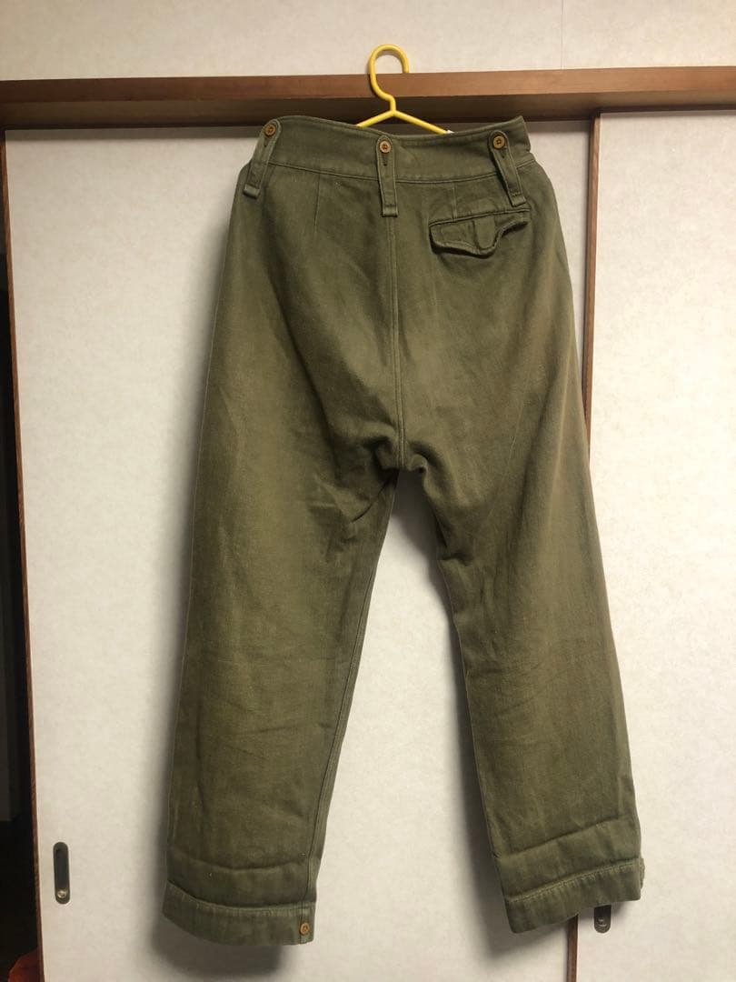 ナイジェルケーボン　ブリティッシュアーミーパンツ